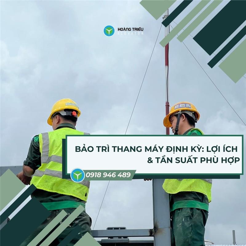 Hình ảnh minh họa quy trình bảo trì thang máy định kỳ chuyên nghiệp để đảm bảo an toàn và tuổi thọ khi sử dụng thang máy